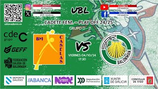 PLAY OFF CF 2425  GRD JAVUCHO PUBLICIDADE BM CASELAS  SAR RODAVIGO [upl. by Sacci]