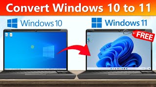 How to upgrade windows 10 to 11  Update windows 10 to 11  Convert windows 10 to 11 [upl. by Aloivaf]