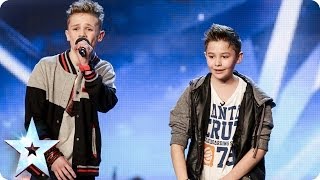 Bars amp Melody  Simon Cowells Golden Buzzer act  Britains Got Talent 2014 [upl. by Vitus]