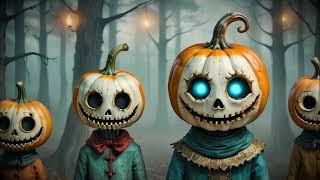 Halloween 🎃 Haunted Forest Ai Generated Video 4k [upl. by Siramay687]