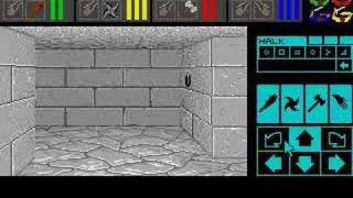 Dungeon Master Atari ST [upl. by Alekal]