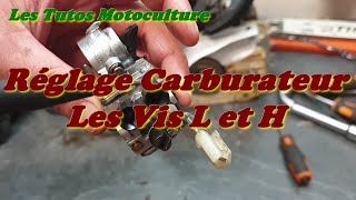 Réglage carburateur 2 temps  Les vis L et H  Stihl  Husqvarna  Echo [upl. by Claudius934]