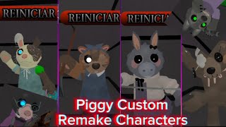 ☆°•Piggy Custom Remake Characters•°☆ Jumpscares [upl. by Angelita22]