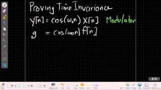 Proving Time Invariance [upl. by Sivrat]