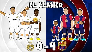 04🔥 Real Madrid vs FC Barcelona El Clasico 2024 Goals Highlights [upl. by Zitella33]