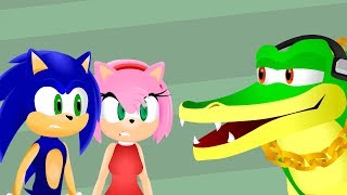 Feel The Love 15  A SonAmy Story  Sonic Animation Compilation [upl. by Enaek]