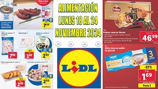 Catálogo LIDL 18 NOVIEMBRE 2024  Folleto LIDL del 18 de NOVIEMBRE de 2024  Ofertas LIDL Próxima [upl. by Rihaz301]