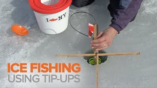 Ice Fishing How To Use a TipUp [upl. by Henson]