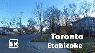 4K Toronto Etobicoke  Walking on Melbert Rd  166 [upl. by Sibby938]