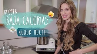 Receta Baja en Calorias con kcook Multi de Kenwood  Vanesa Romero TV [upl. by Anirahtak]