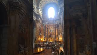 SCarlo in Corso Roma travel rome romeitaly history art chiesa walk walkingtour shortsvideo [upl. by Ewall]