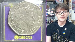 I Found A Lovely New 50p Coin For My Collection £250 50p Coin Hunt 23 Book 6 [upl. by Tyne]