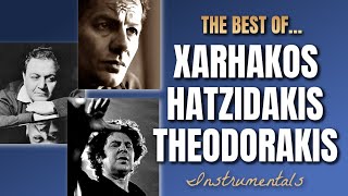 THE BEST OF XARHAKOS  HATZIDAKIS  THEODORAKIS Instrumental [upl. by Sloan668]