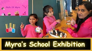 Myra’s School Exhibition  Marathi Vlog 606 [upl. by Bellis831]