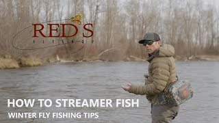 Cold Water Trout  How to Swing Streamers [upl. by Alehtse]