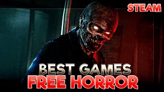 TOP 25 BEST FREE HORROR GAMES ON STEAM [upl. by Lokim]