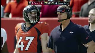 Madden 24 Broncos vs Falcons [upl. by Nauqaj]