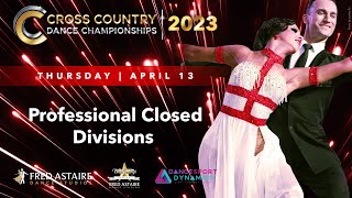 2023 Cross Country Dance Championships Professional Closed Heats  Fred Astaire Dance Studios CCDC [upl. by Risley995]