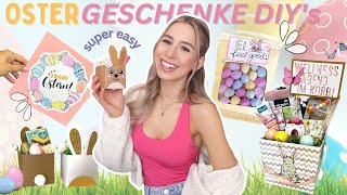 DIY OSTERGESCHENKE 🐥schnelle und einfache Geschenkideen und Deko zu Ostern 2023  Cali Kessy [upl. by Ellehcyar]