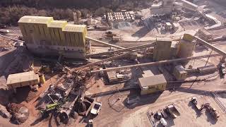 WHATLEY QUARRY fly over SOMERSET [upl. by Dan774]