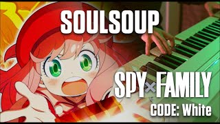 SPY x FAMILY CODE White OST Official HIGE DANdism  SOULSOUP  Piano Cover [upl. by Naleek20]