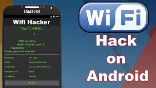 Wifi hack using Android App  Easy Tutorial [upl. by Delahk]