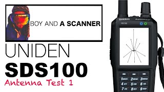 SDS100 SCANNER Antenna Test 1  Remtronix VS ProComm Spider Base Antenna [upl. by Higginbotham]