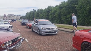 Belfast Stormont car show Dollingstown Classic car club [upl. by Hax]