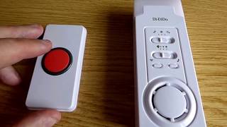 FUNRUI Home Safety Patient Alert Alarm [upl. by Oisorbma]