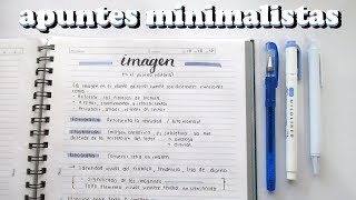 APUNTES ORGANIZADOS estilo MINIMALISTA  títulos tips y más  sofiapricot [upl. by Eamaj924]