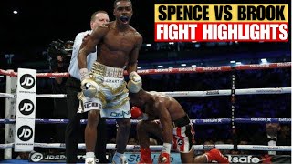 Errol Spence Jr VS Kell Brook Full Fight Highlights [upl. by Mirelle552]