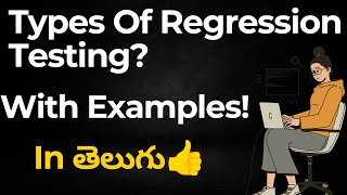 Types Of Regression Testing In Telugu  Manual Testing Tutorial For Beginners  techagent20 [upl. by Llewej]