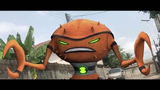 Ben 10 Brainstorm Transformation  REAL LIFE [upl. by Andrien]