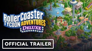 RollerCoaster Tycoon Adventures Deluxe  Official Release Date Trailer [upl. by Parlin]