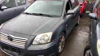 Toyota Avensis t25 20032008 Obd location [upl. by Guimond]