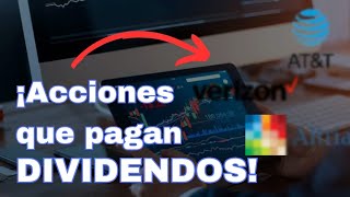 👉🏻 5 ACCIONES que pagan DIVIDENDOS en 2024 📉📈 [upl. by Giff]