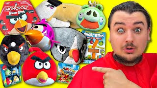 I Bought The WEIRDEST Angry Birds Products [upl. by Fernanda]