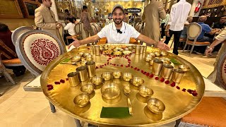 28KG Biggest Maharaja Thali  Unlimited Maharaja Bhog Thali in Pune  Pune Food Tour [upl. by Gapin940]