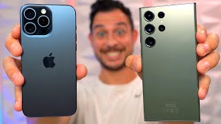 iPhone 15 Pro Max vs Samsung Galaxy S23 ULTRA Los MEJORES del 2023 🚀 [upl. by Aibos978]