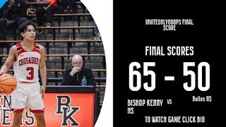 Bishop Kenny HS Vs Bolles HS Sponsored By 904hoopsclub [upl. by Elleb]