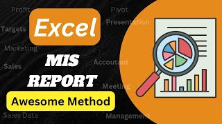 MIS report in Excel  how to create mis report in Excel excel pivot exceltricks exceltutorial [upl. by Malcah345]