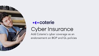 Coterie Insurance now offers Cyber Insurance for small businesses [upl. by Ellord]