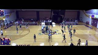 Belvidere High vs Boylan Catholic High School Girls JV Volleyball [upl. by Euqinotna]