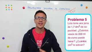 Problemas Volumen y Capacidad  Ejercicios 5 y 6 [upl. by Blackington]