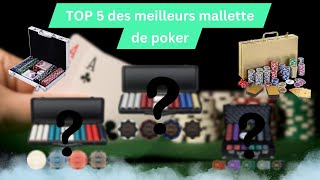 TOP 5 DES MEILLEURS MALLETTE DE POKER [upl. by Grace]