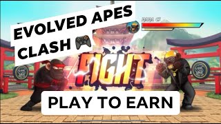 NFT Gaming Project EVOLVED APES Earn ETH Rewards Win Ethereum in this Versus Fighting Game [upl. by Dicky]