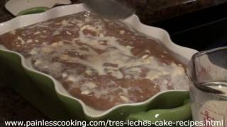 Authentic Tres Leches Cake Recipe [upl. by Annairba]