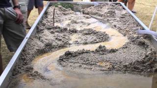 EmRiver Introduction erosion and deposition in a selfforming model river channel [upl. by Natal]