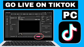 How to Go Live on TikTok Pc 2024 [upl. by Iidnarb101]