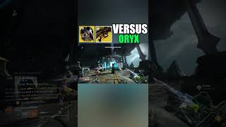 Still Hunt Combo DESTROYS Oryx Destiny 2 [upl. by Graig]